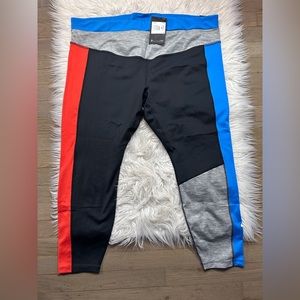 New Womens Nike One Black Active Leggings Size 3X